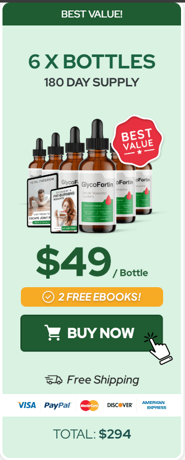 GlycoFortin 6 $49/bottle